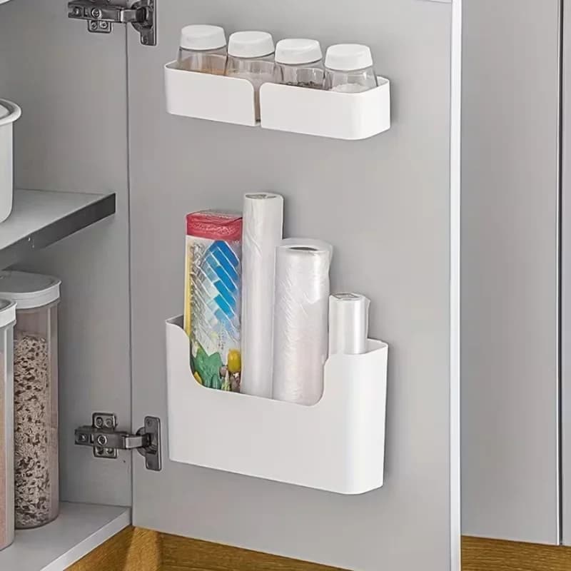 Hộp Đựng Đồ Treo Cánh Tủ Đa Năng Cho Màng Bọc Thực Phẩm, Túi Rác, Đồ Nhà Tắm