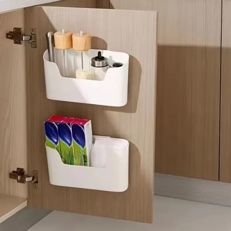 Hộp Đựng Đồ Treo Cánh Tủ Đa Năng Cho Màng Bọc Thực Phẩm, Túi Rác, Đồ Nhà Tắm