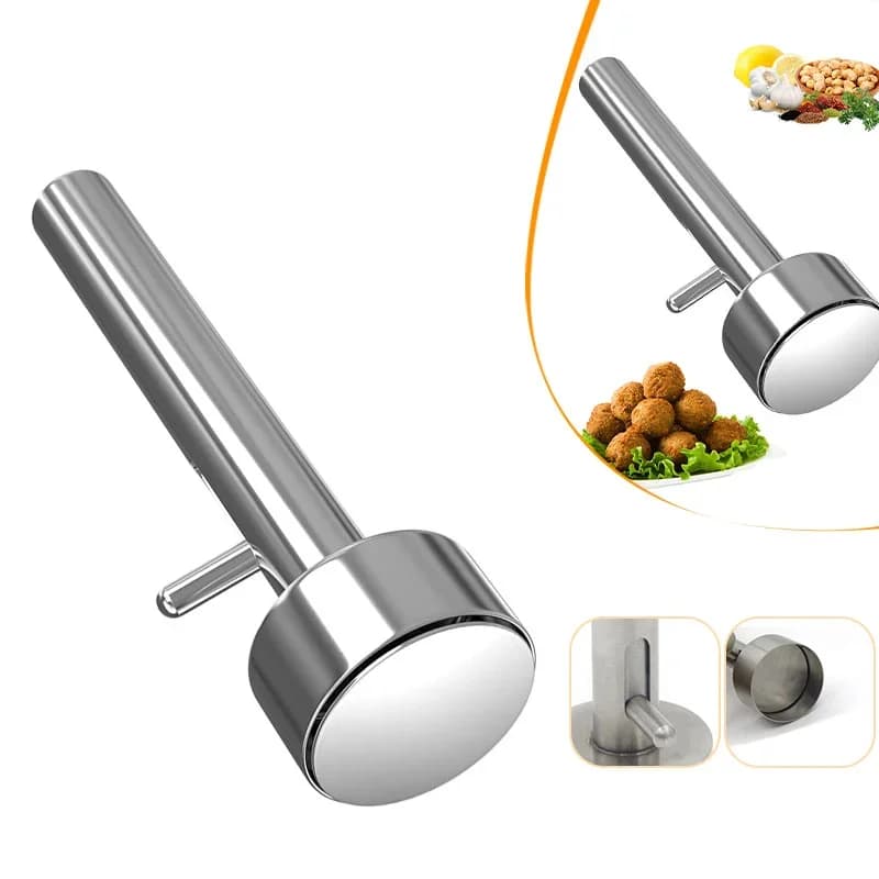 Dụng cụ làm viên thịt falafel inox chuyên dụng chống dính