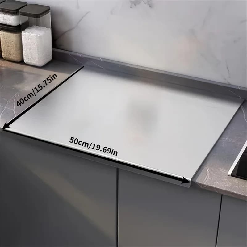 Thớt inox gấp gọn cỡ lớn, dụng cụ nhà bếp, nướng BBQ dùng cho gia đình & ngoài trời