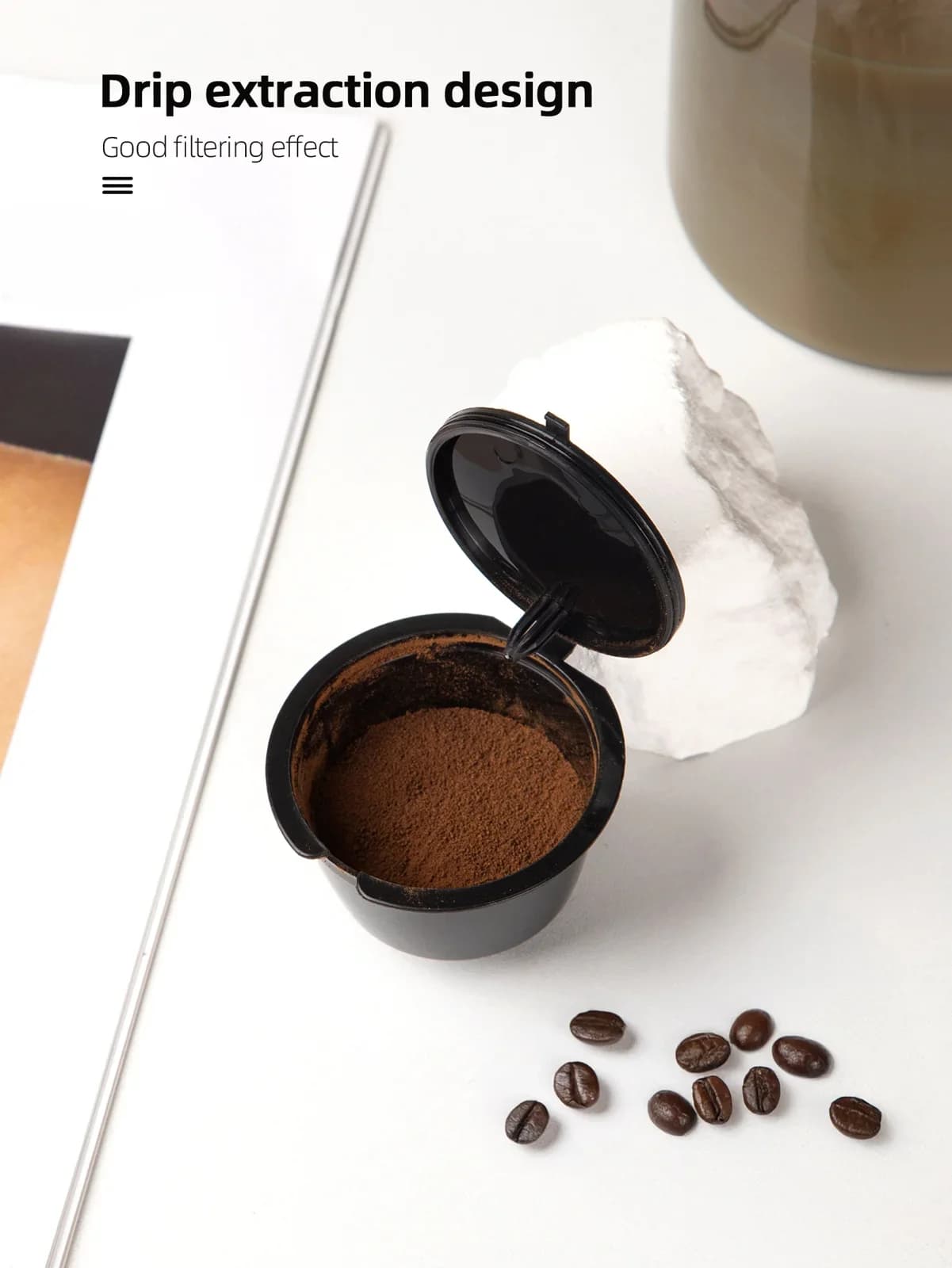 Combo 1/3/5/10 Viên Nén Cà Phê Tái Sử Dụng Tương Thích Nescafe Dolce Gusto