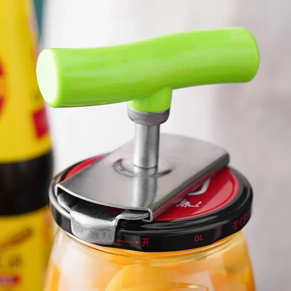 Dụng Cụ Mở Nắp Hộp Đa Năng Bằng Inox | Dụng Cụ Trợ Lực Tùy Chỉnh Cho Nắp Chai Lọ