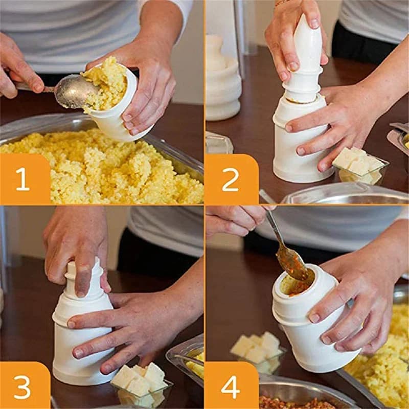 Khuôn Làm Cơm Nắm Arancini DIY PGY, Dụng Cụ Làm Sushi
