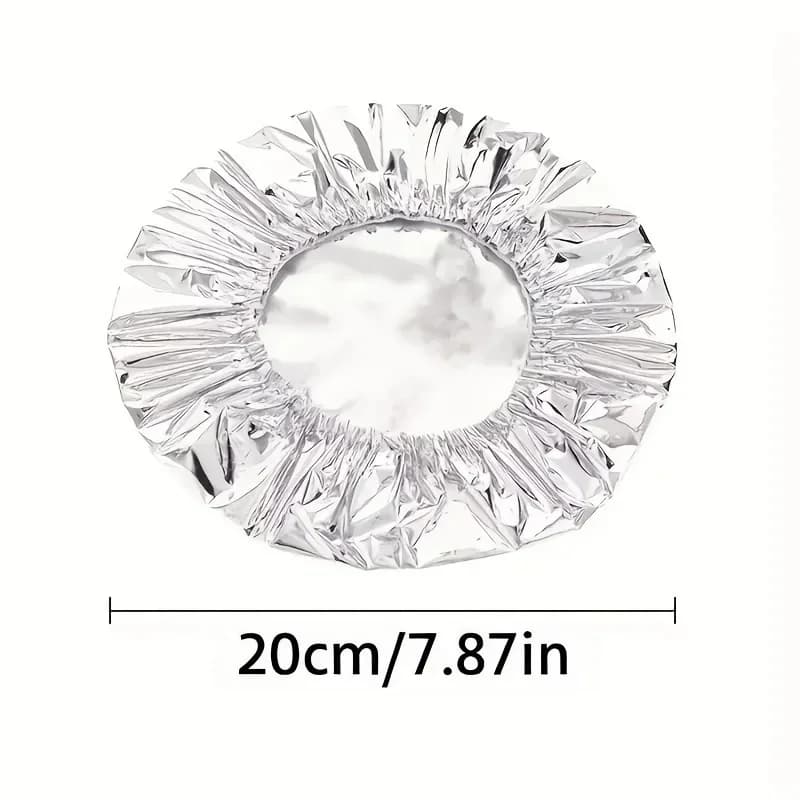 Set 10/100 Màng Bọc Giấy Bạc Bọc Bát Đĩa Cách Nhiệt Giữ Ấm Thực Phẩm Tiện Lợi