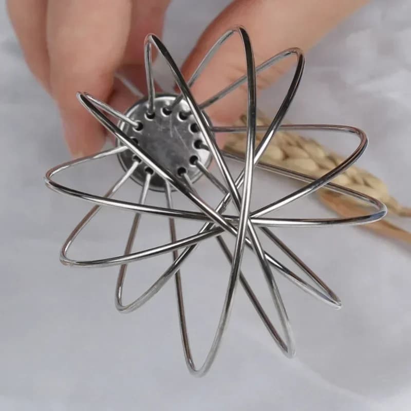 Phới lồng đánh trứng inox 6/8/10/12 inch cầm tay tiện lợi đánh kem bơ trộn bột làm bánh