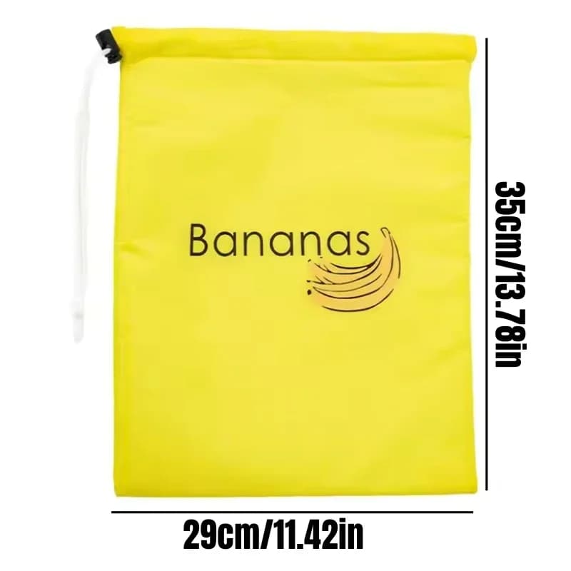 Combo 1/2/3/5 Túi Bảo Quản Chuối Và Rau Củ Màng Nhôm Cách Nhiệt Giữ Tươi Lâu