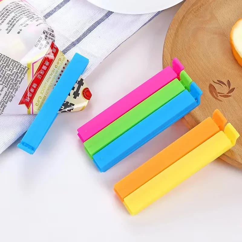 Bộ 5-30 Kẹp Miệng Túi Nhiều Màu Chống Ẩm Giữ Tươi Thực Phẩm Tiện Lợi