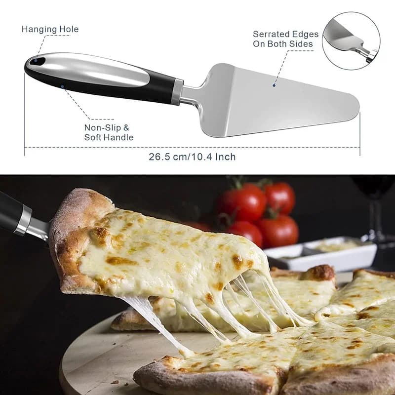 Dao cắt pizza dạng lăn inox cao cấp tiện dụng cho nhà bếp