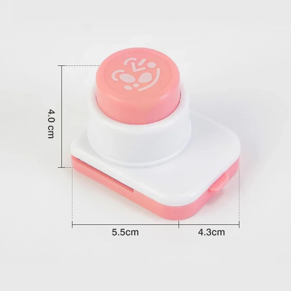 Dụng Cụ Dập Cắt Rong Biển Khuôn Cơm Nắm Mặt Cười Trang Trí Bento