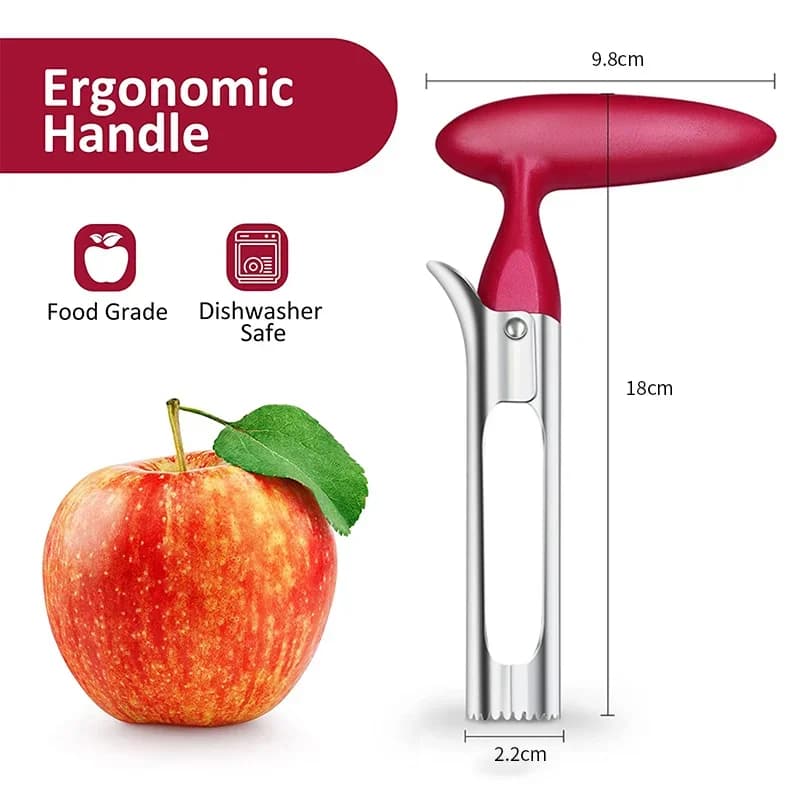 Dụng Cụ Lấy Lõi Táo Lê Bằng Thép Không Gỉ Cao Cấp Tiện Dụng Cho Nhà Bếp