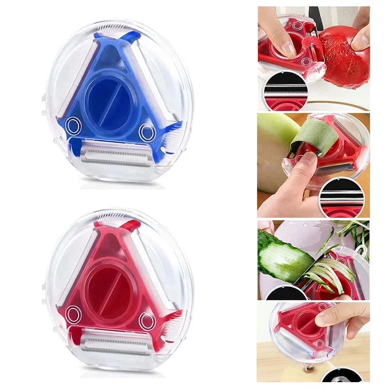 Bộ 1/3 Dao Bào Đa Năng 3 Trong 1 Magic Trio Peeler Gọt Vỏ, Bào Sợi