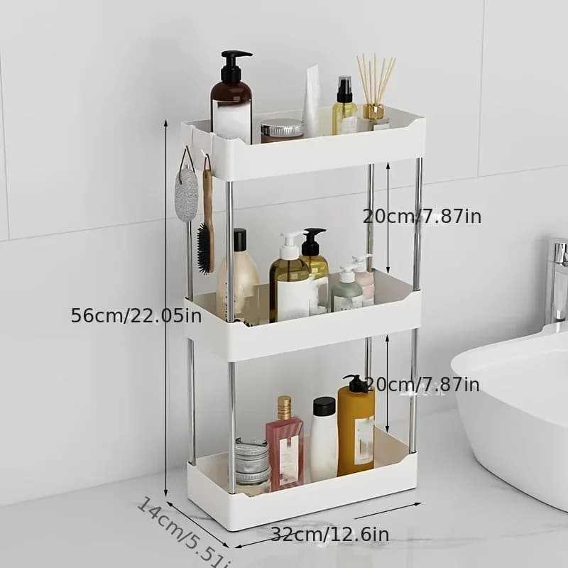 Kệ để gia vị nhà bếp đa năng để bàn nhiều tầng gọn gàng
