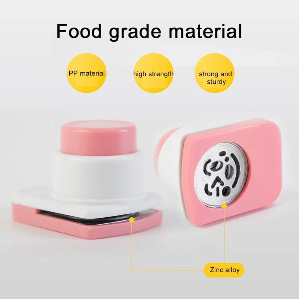 Dụng Cụ Dập Cắt Rong Biển Khuôn Cơm Nắm Mặt Cười Trang Trí Bento